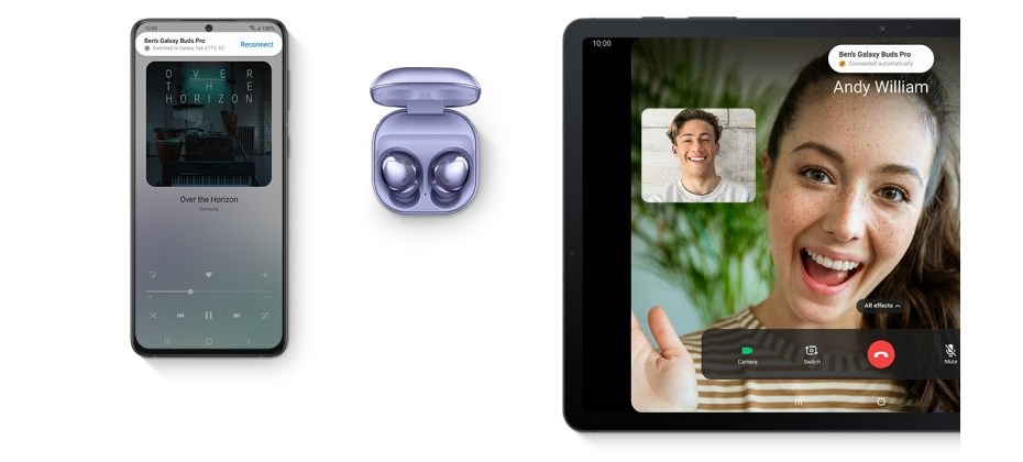 Samsung Tab S7 FE synchronizace